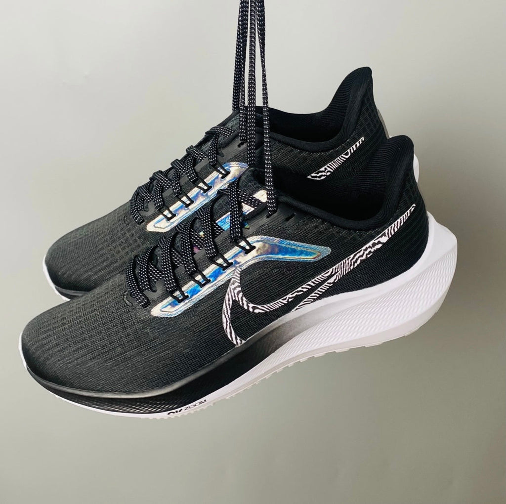 Nike Air Zoom Pegasus 39 Black Silver Running Shoes DR9619-001
