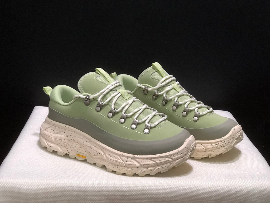 HOKA Tor Summit Hiking Shoes in Sage Green