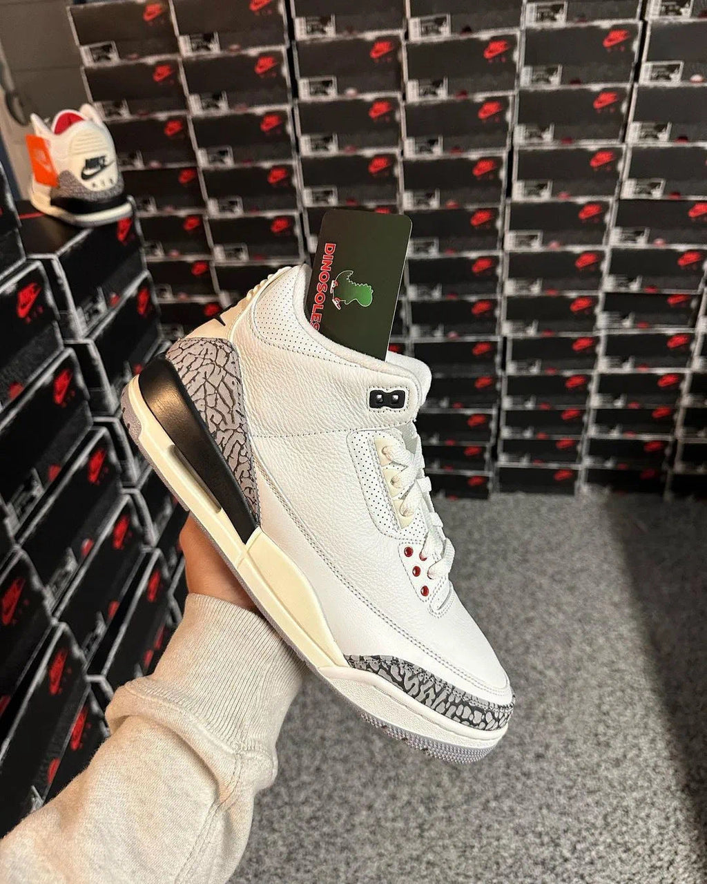 Jordan Air Jordan 3 White Cement Reimagined Sneakers DN3707-100