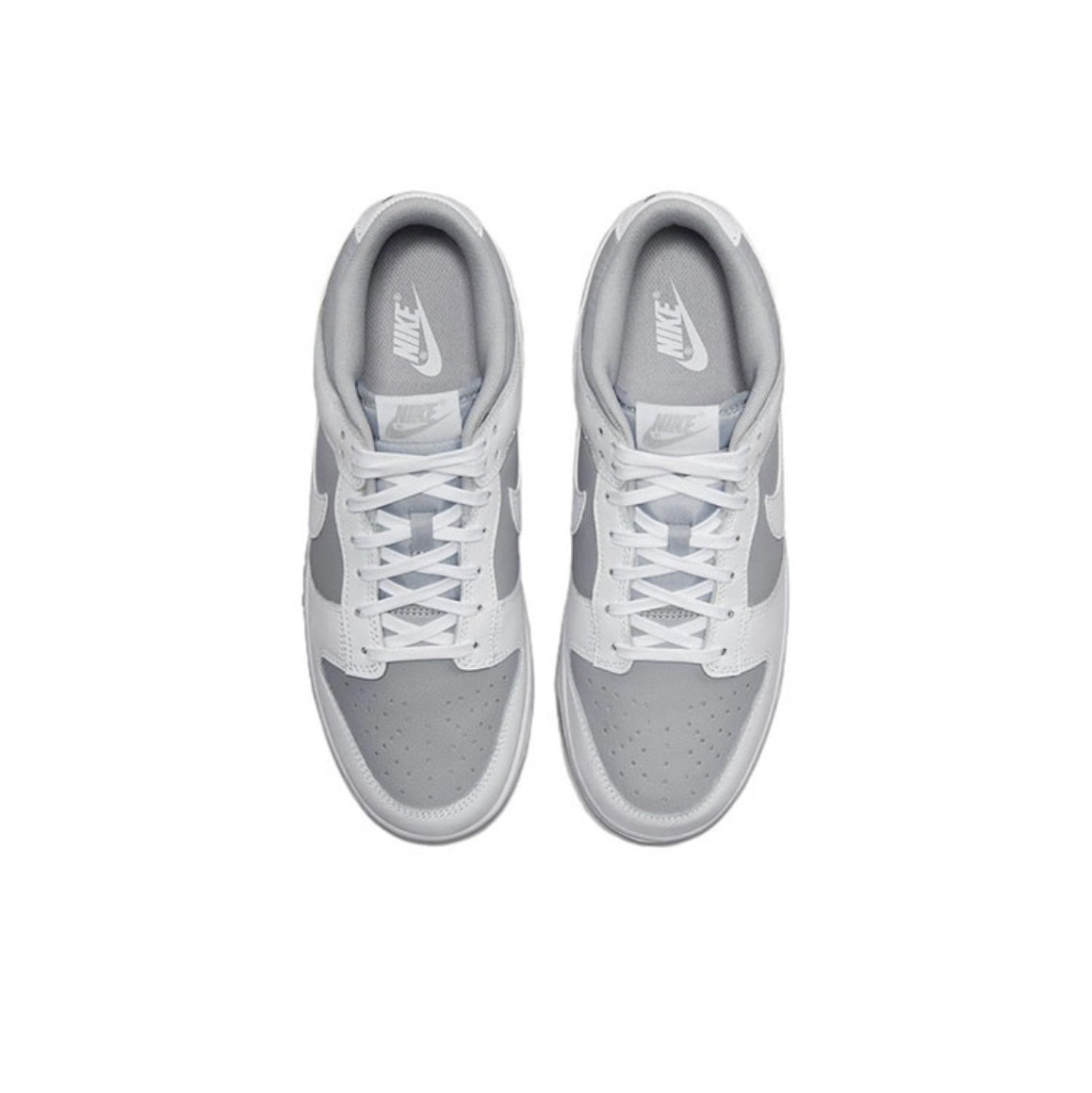 Nike Dunk Low Retro Sneakers, Wolf Grey/White, DJ6188-003