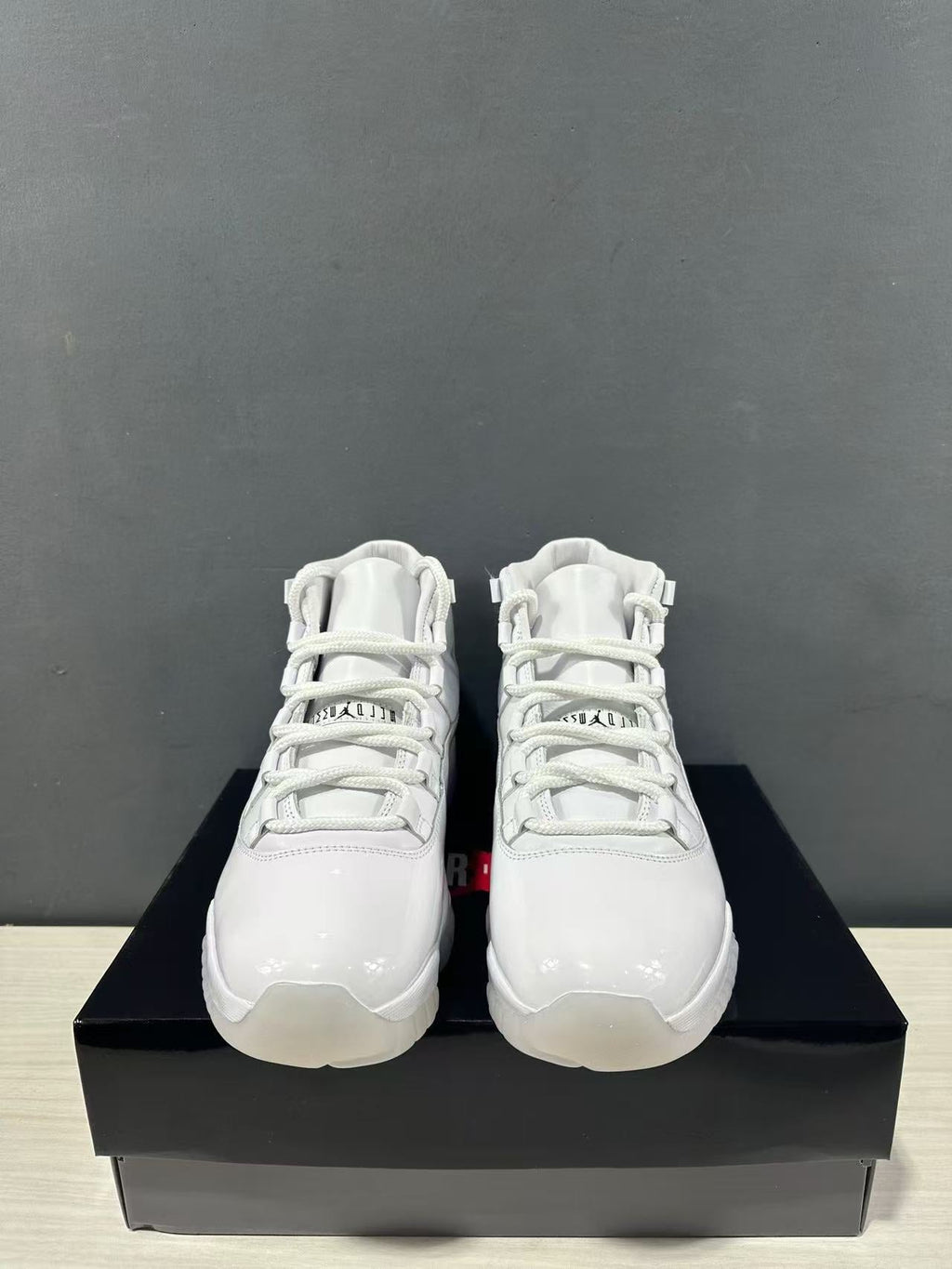 Jordan Air Jordan 11 Retro All-White High-Top Sneakers