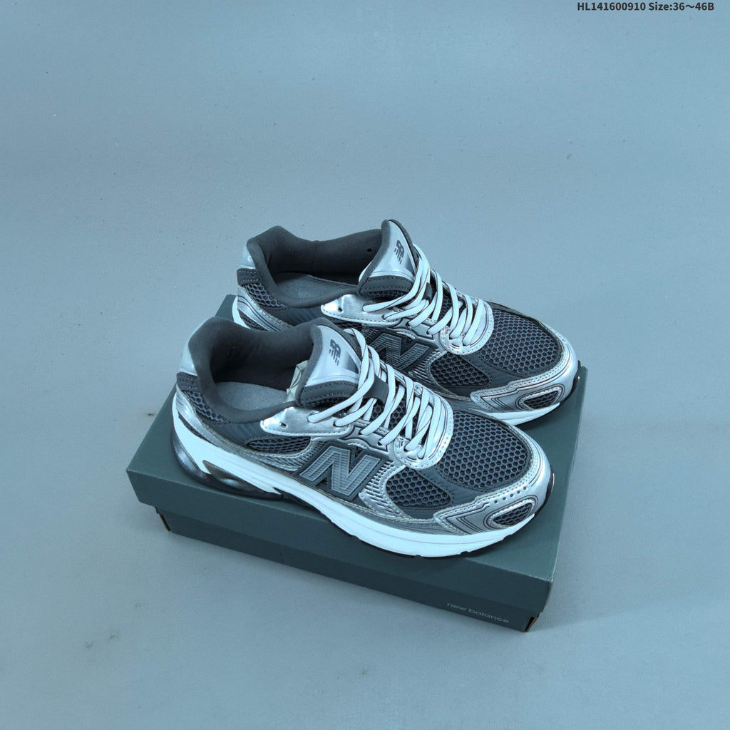 New Balance 2010 Sneakers in Silver and Charcoal