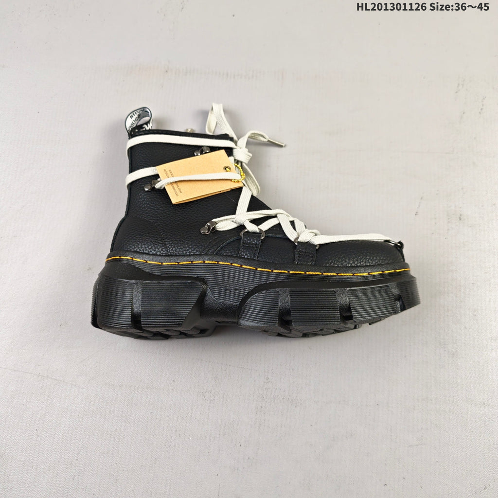 Dr. Martens 1461 Platform Lace-Up Boots, Black