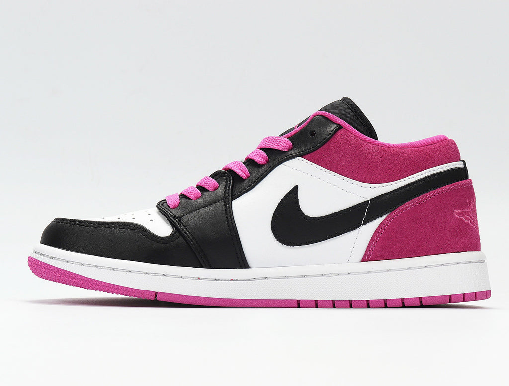Air Jordan 1 Low Raspberry Pink Black White CK3022-005