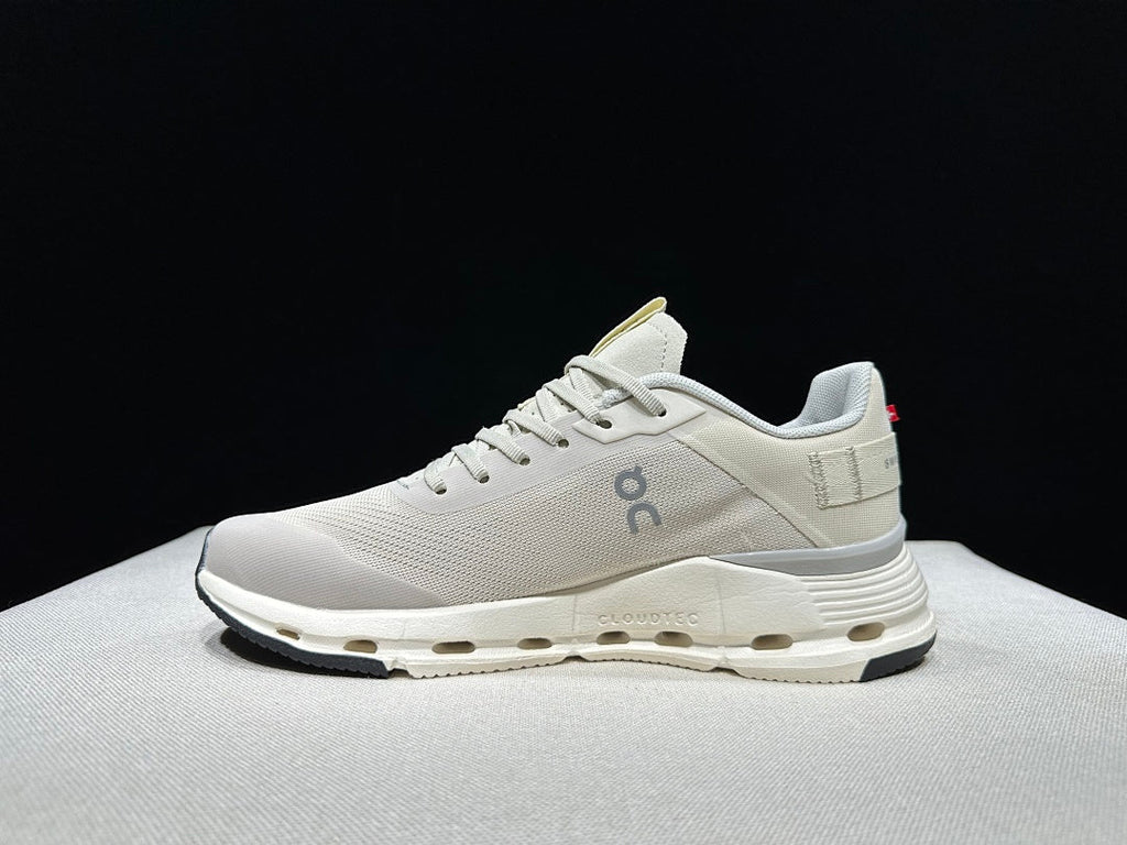 On Cloudnova Form 2 Sneakers in Cream Ivory