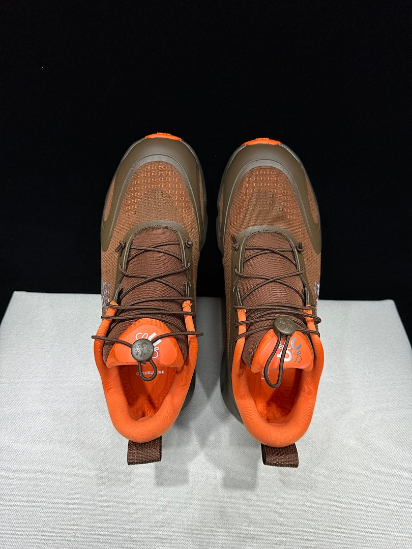 LOEWE x On Cloudventure 3.0 Sneakers Brown Orange