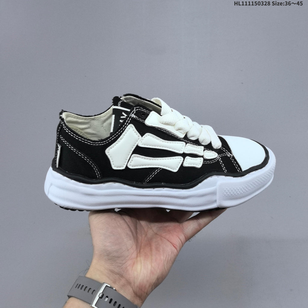 Maison MIHARA YASUHIRO Original Sole Canvas Low Sneakers