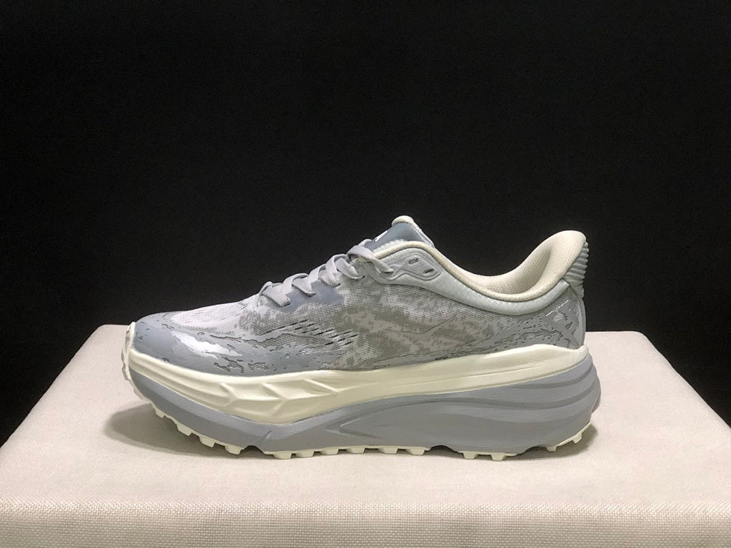 HOKA Stinson 7 Trail Running Shoes, Gray