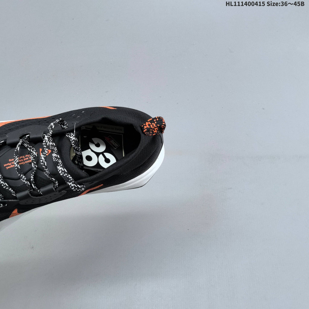 Nike ACG Zegama Trail Running Shoes, Black and Orange