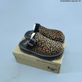 Dr. Martens Buckle Clog with Contrast Stitching