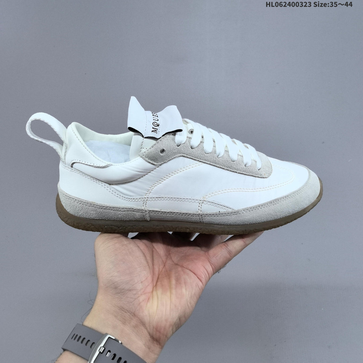 Alexander McQueen EC1 Low-Top Lace-Up Sneakers