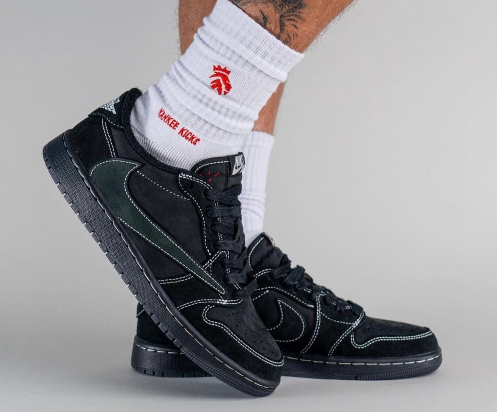Jordan 1 Low OG Travis Scott Black Sneakers DM7866-001