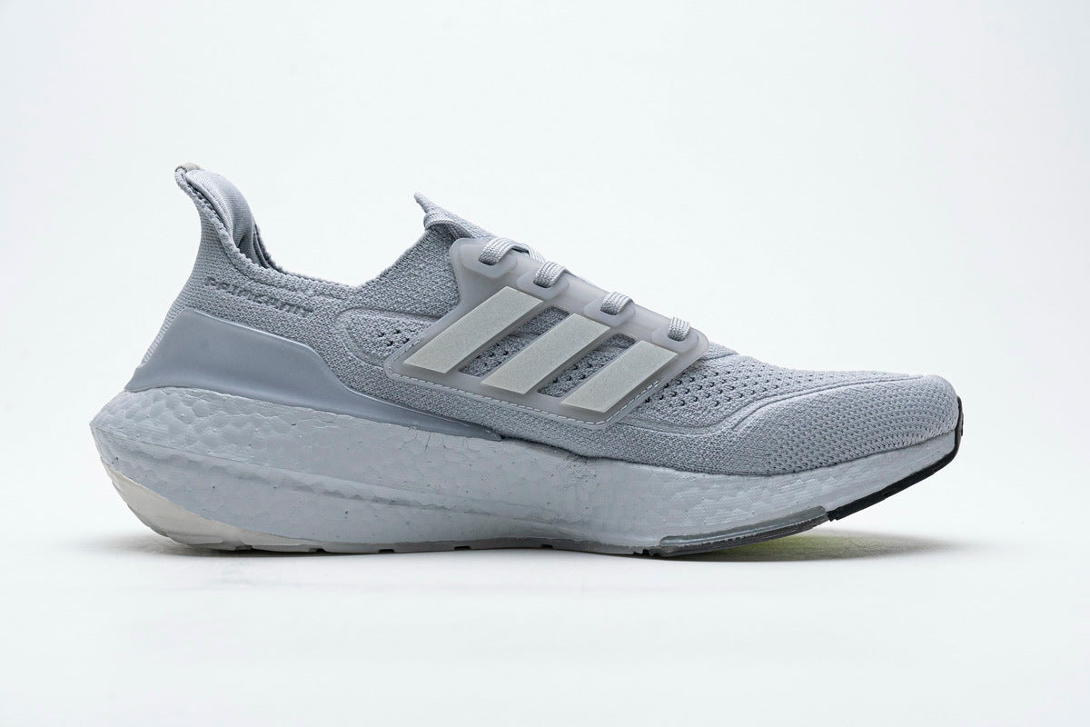 Adidas Ultraboost 21 Running Shoes Gray FY0432