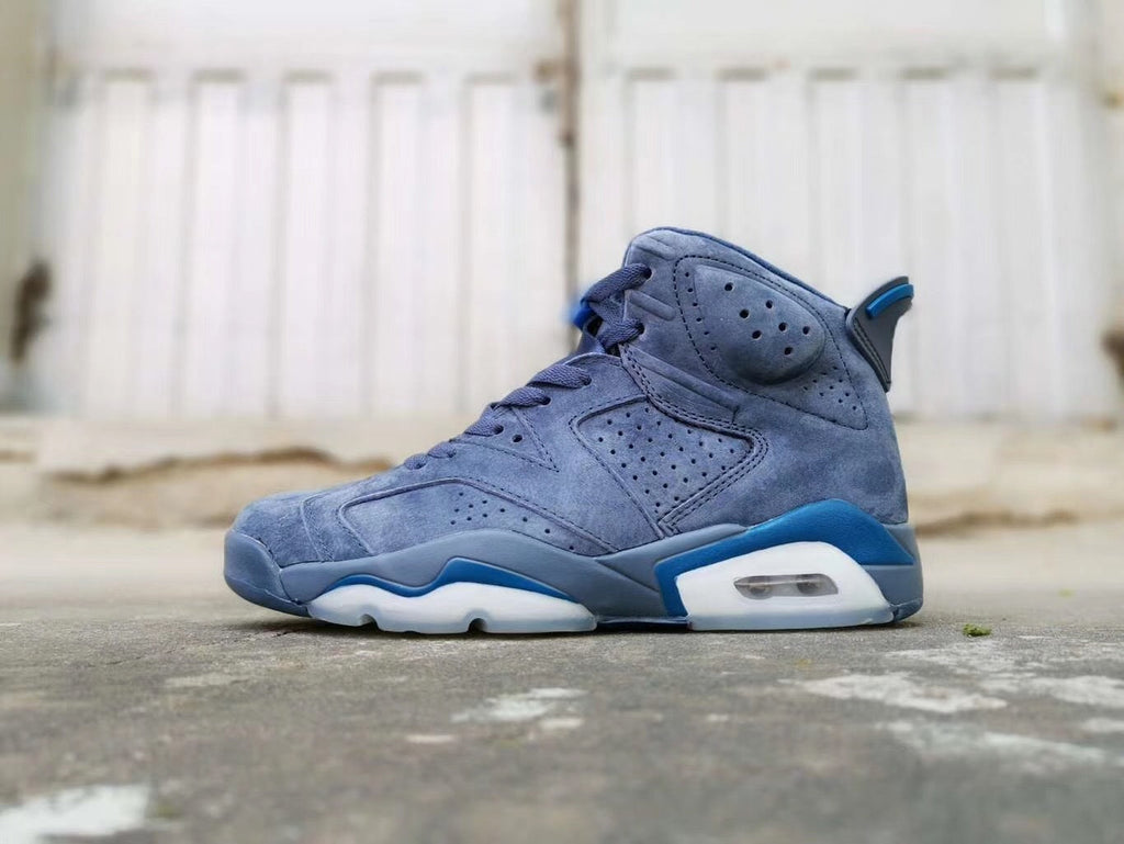 Jordan 6 Retro Basketball Shoes – Blue 384664-400