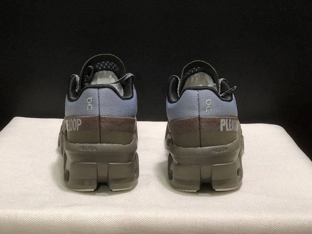 On Cloudmonster 2 PLEASURES Sneakers in Gray and Olive
