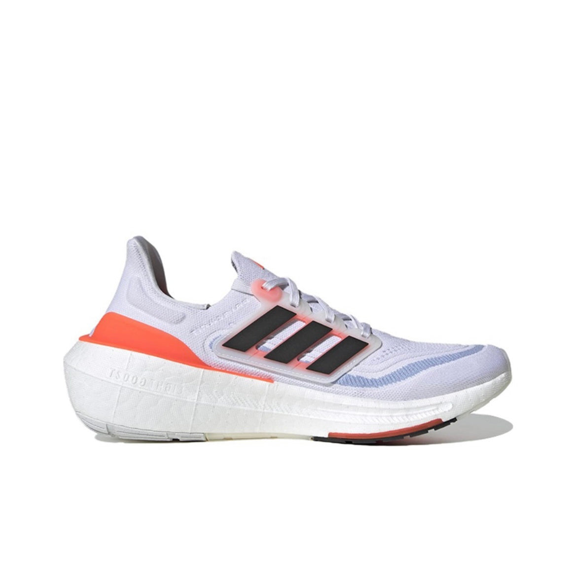 Adidas Ultraboost 23 Running Shoes White Black Orange HQ6351