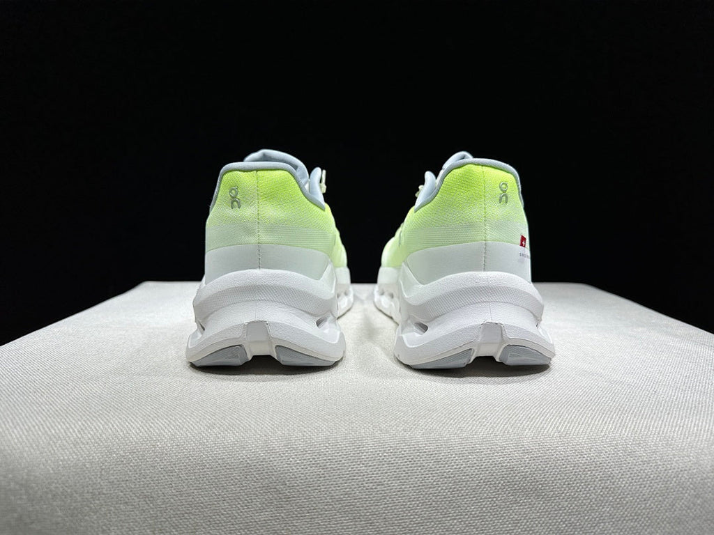 On Cloudtilt Sneakers in Lime and Ivory