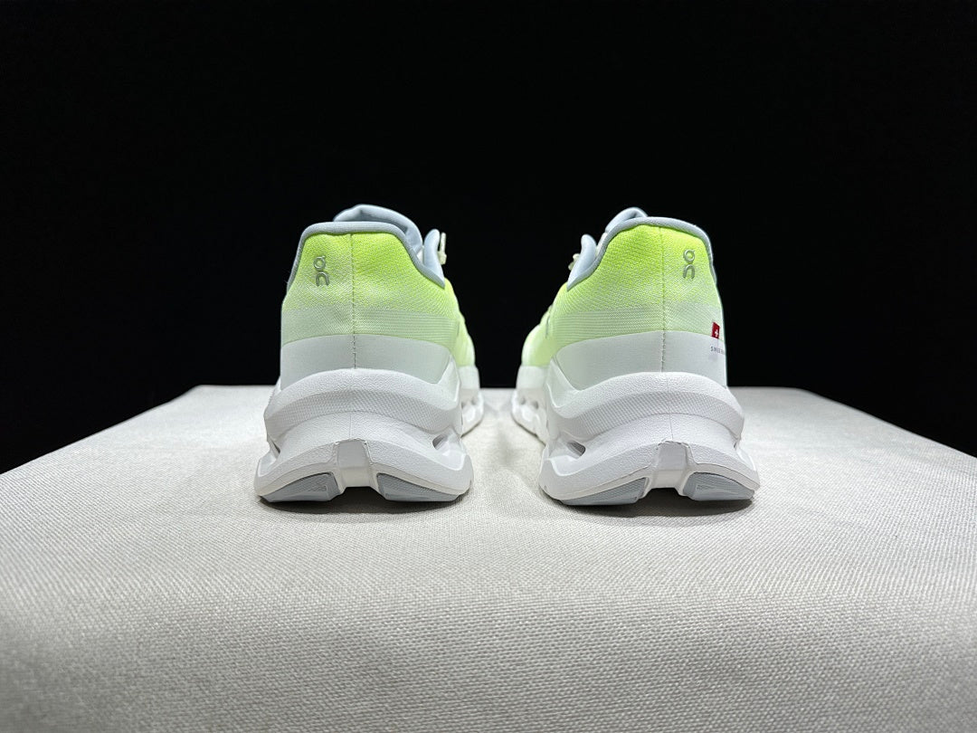 On Cloudtilt Sneakers in Lime and Ivory