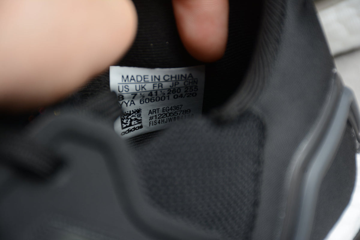 Adidas UltraBOOST 20 Consortium 6.0 Black Running Shoes EG4367