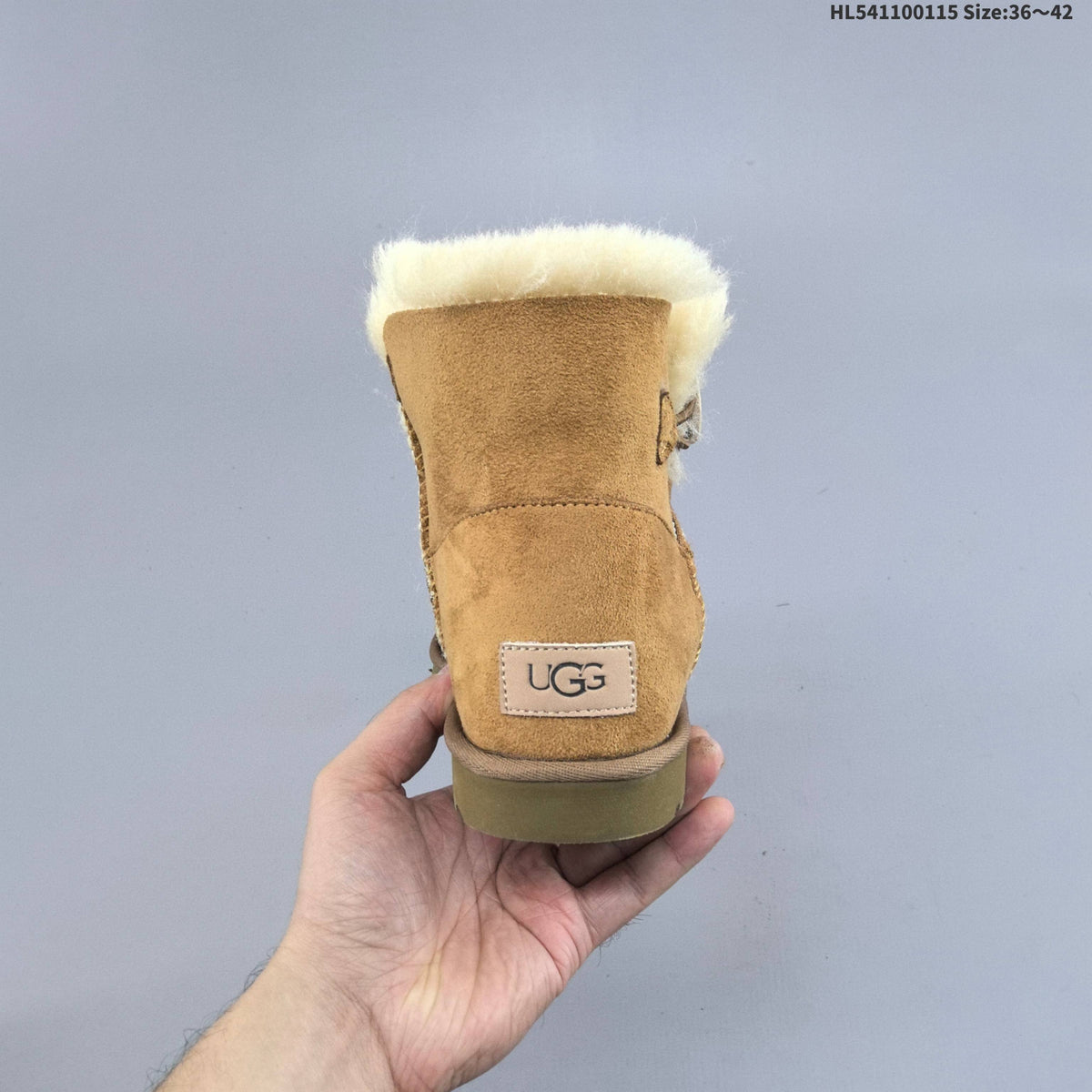 UGG Classic Mini Dipper Suede Boots, Chestnut