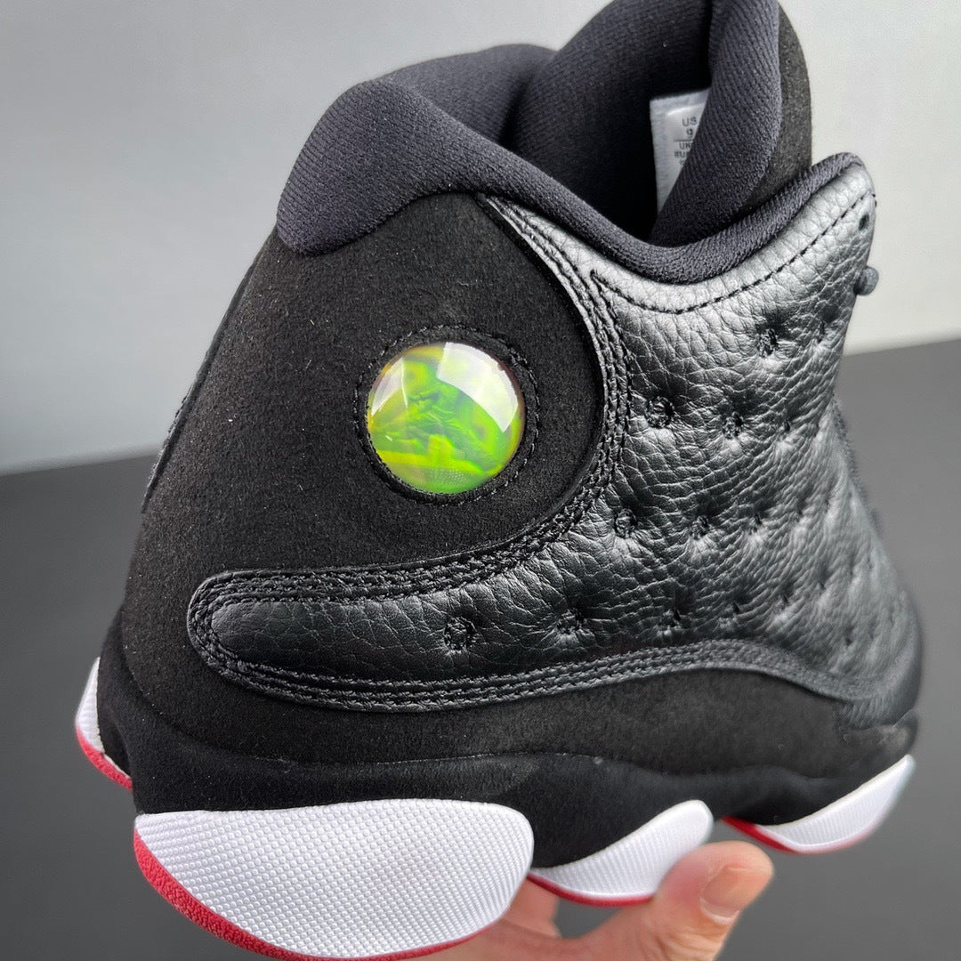 Jordan Air Jordan 13 Playoffs Black Red High-Top Sneakers