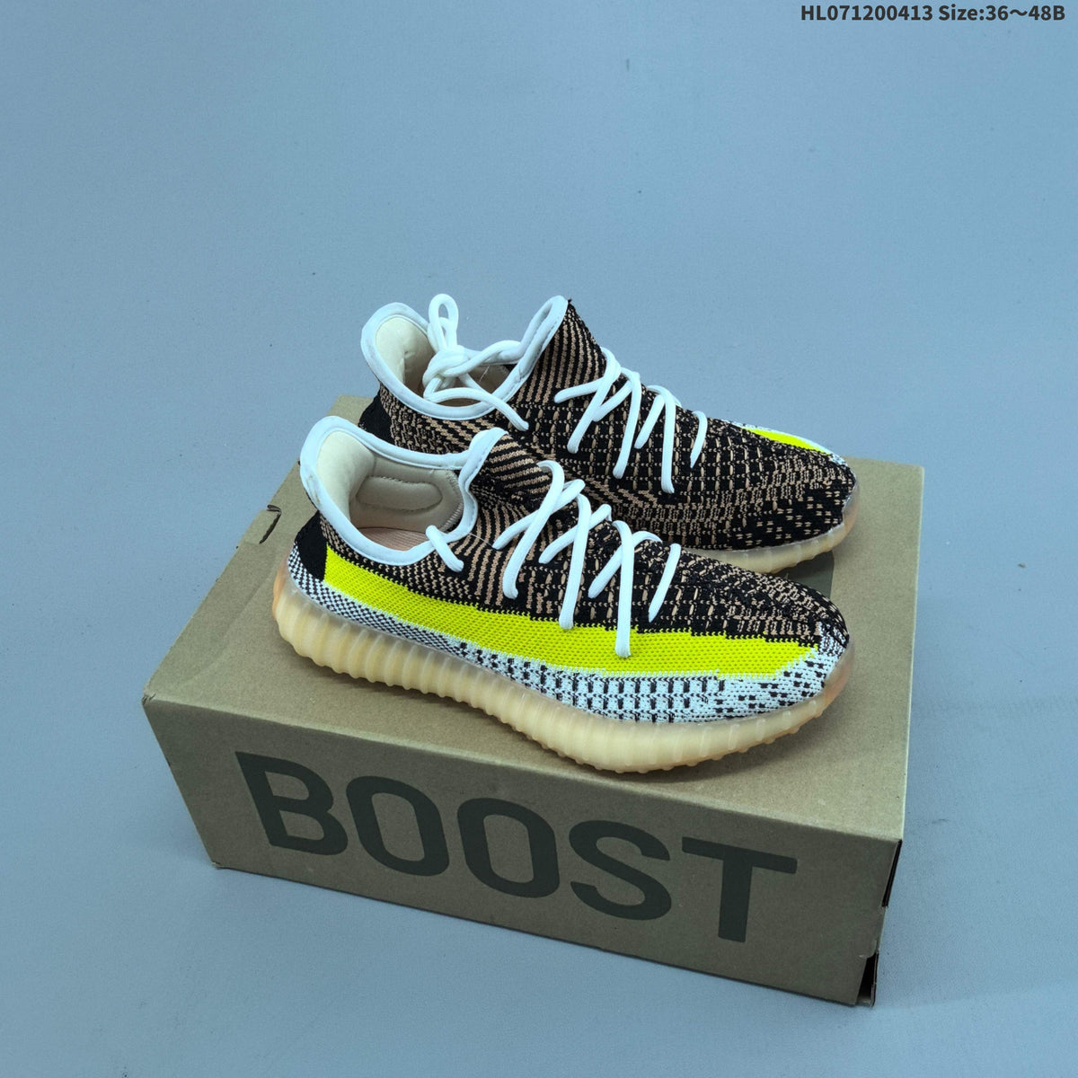 Adidas Yeezy 350 V2 Knit-Look Lifestyle Sneakers