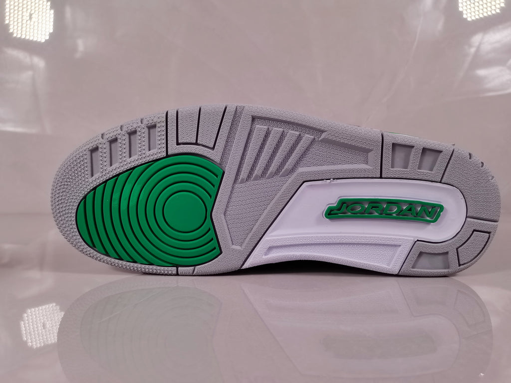 Jordan Air Jordan 3 Black Green Elephant Print Sneakers