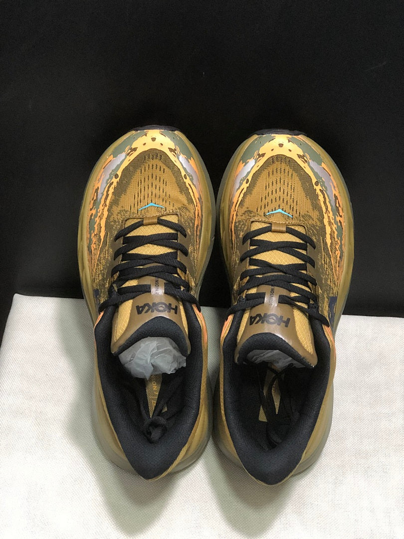 HOKA Stinson 7 Trail Running Shoes in Camo