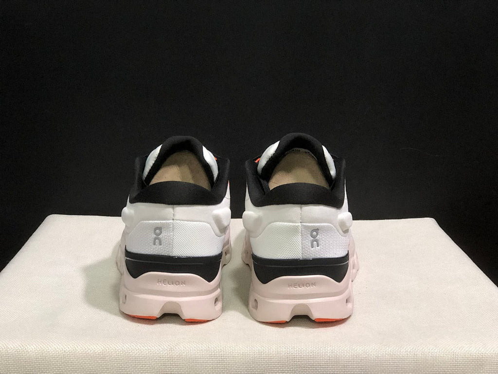 On Cloudstratus 3 Running Shoes in White and Orange