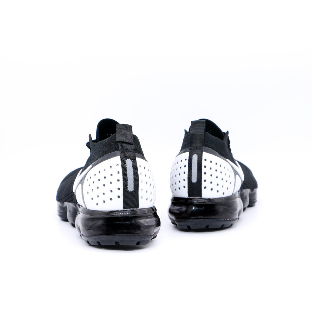 Nike Air VaporMax 2018 Black White Knit Sneakers 942842-010