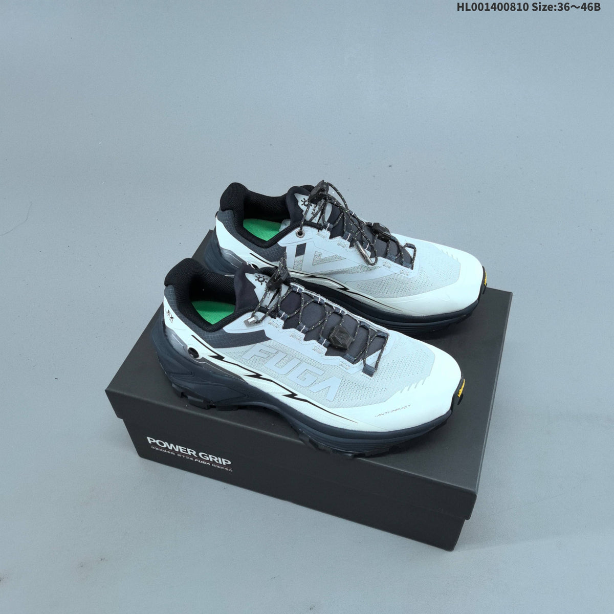 Kailas FUGA EX3 Trail Running Shoes, Gray and White
