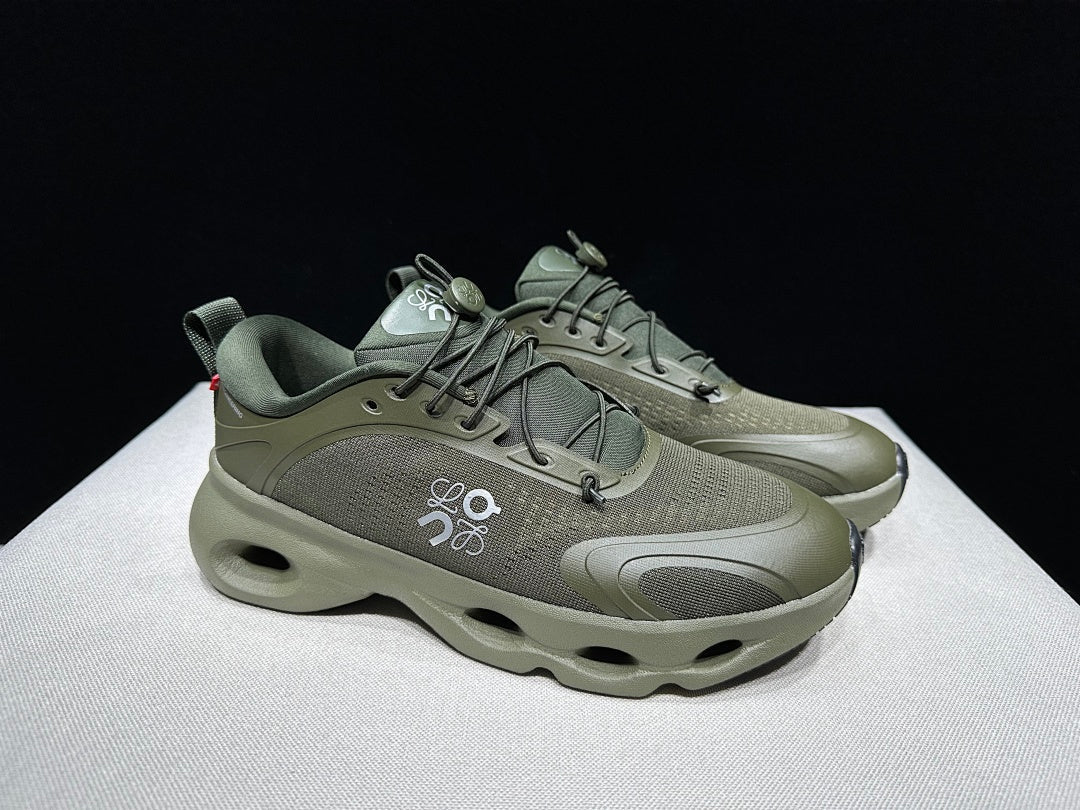 LOEWE x On Cloudventure 3.0 Sneakers in Military Green