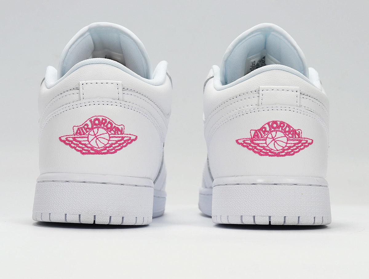 Jordan Air Jordan 1 Low White Pink Sneakers 554723-102