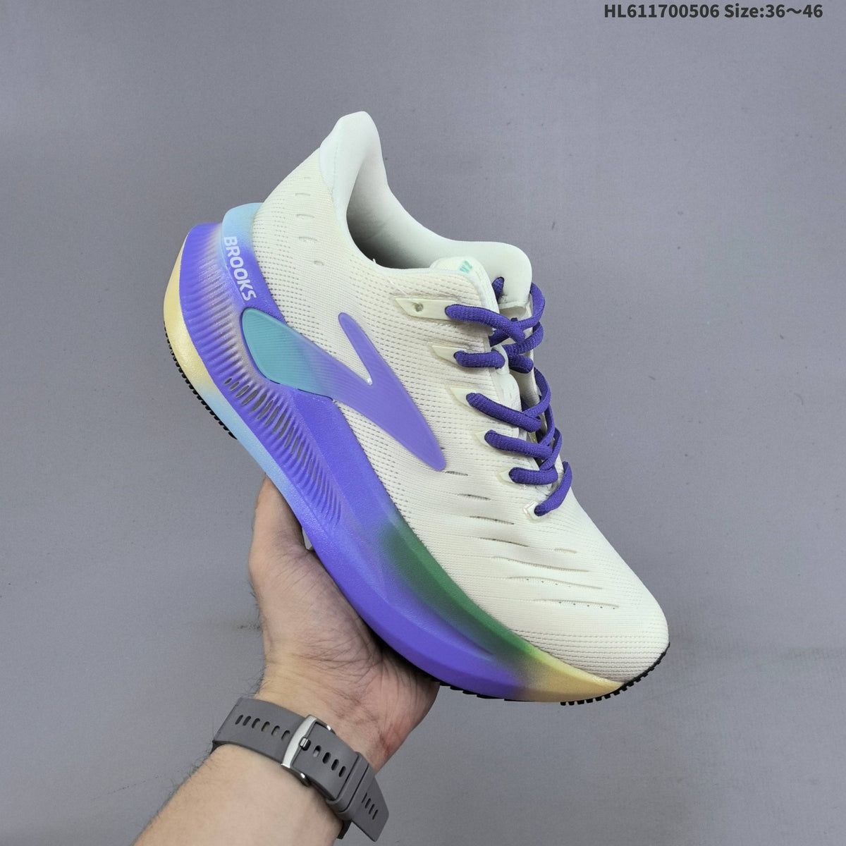Brooks Glycerin Max 2 Running Shoes – White Multi-Color