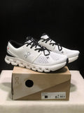 On Cloud X 4 Ivory and Black Sneakers