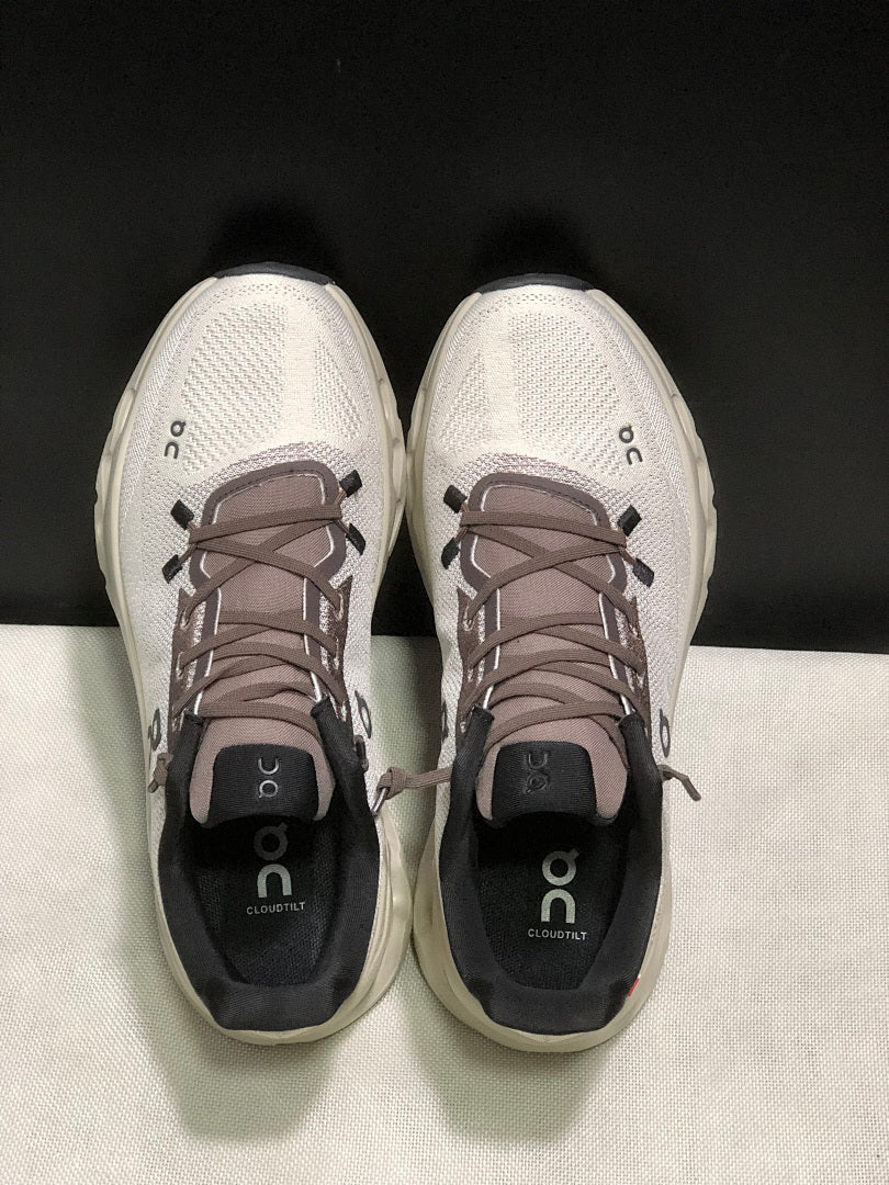 On Cloudtilt Sneakers in Pearl and Ivory