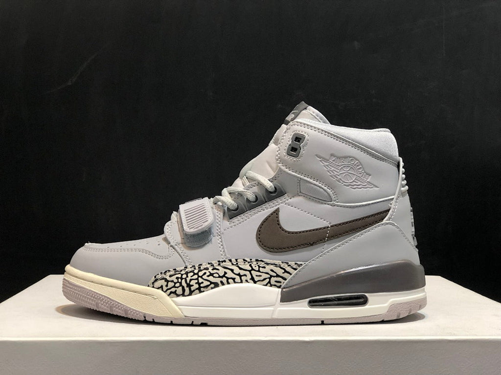 Air Jordan Legacy 312 Grey Cement Men's Basketball Shoes AV3922-002