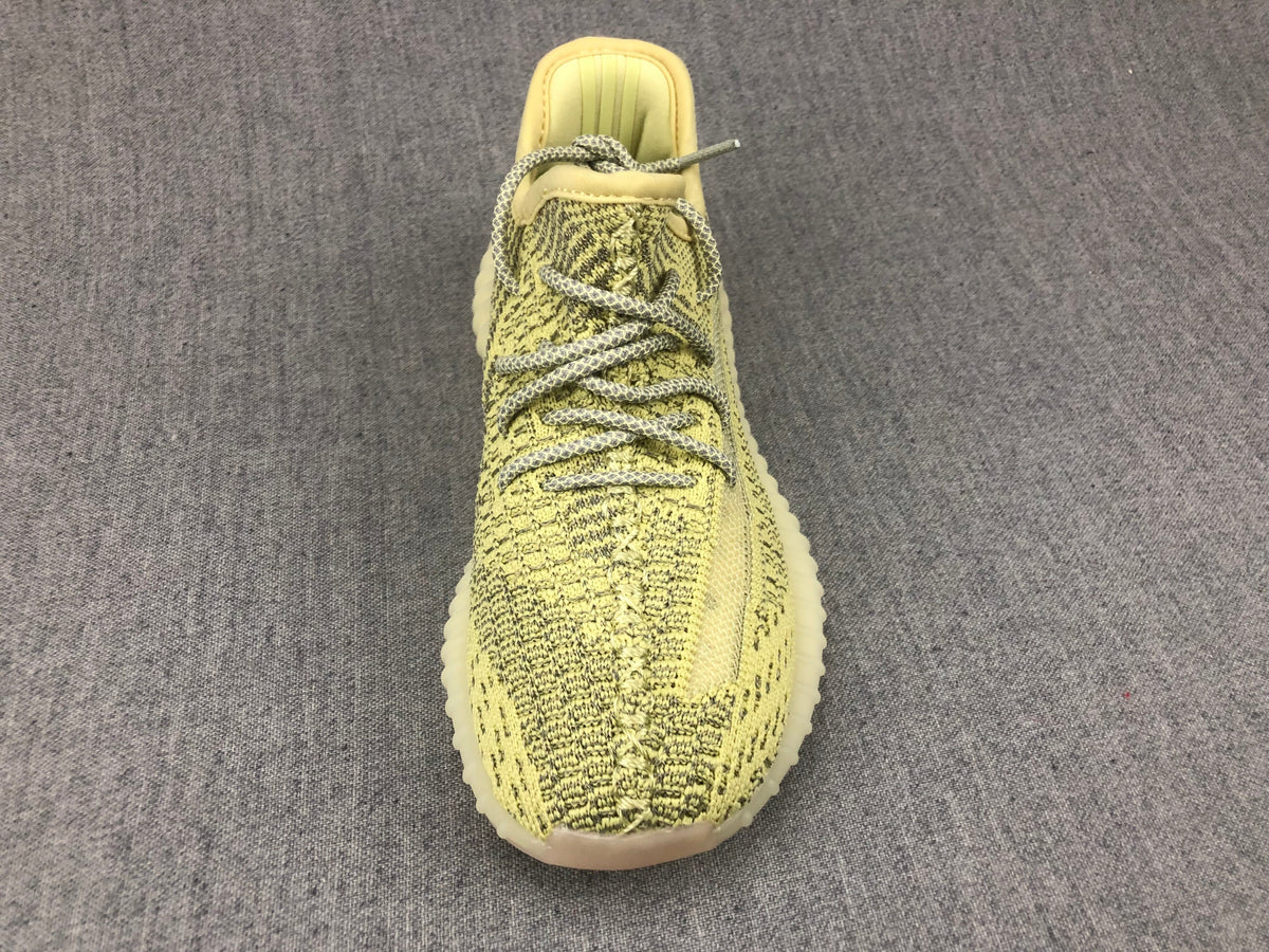 Yeezy 350 V2 Kids Sneakers in Yellow and Olive