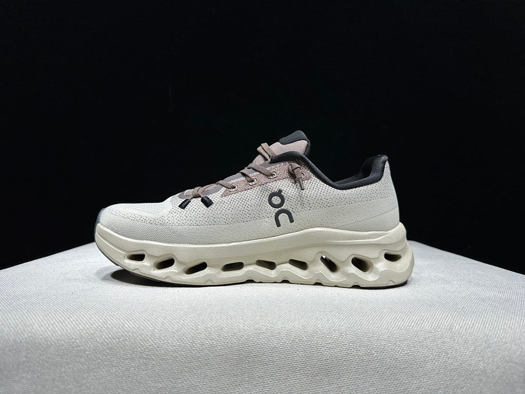 On Cloudtilt Sneakers, Light Gray and Black