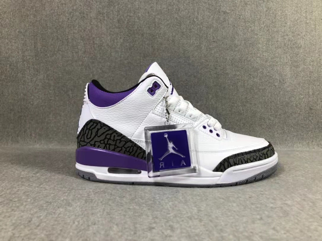 Jordan Air Jordan 3 SE Denim White Purple Sneakers