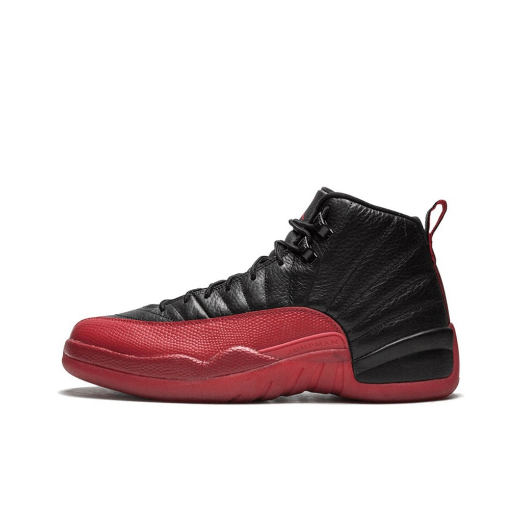 Jordan Air Jordan 12 Retro Flu Game Black Red Sneakers