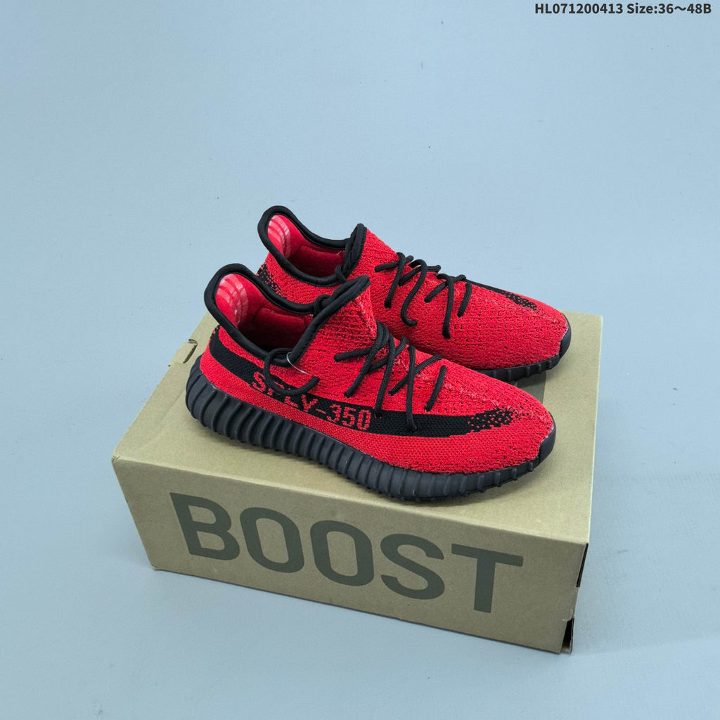 Adidas Yeezy 350 V2 Knit-Look Lifestyle Sneakers