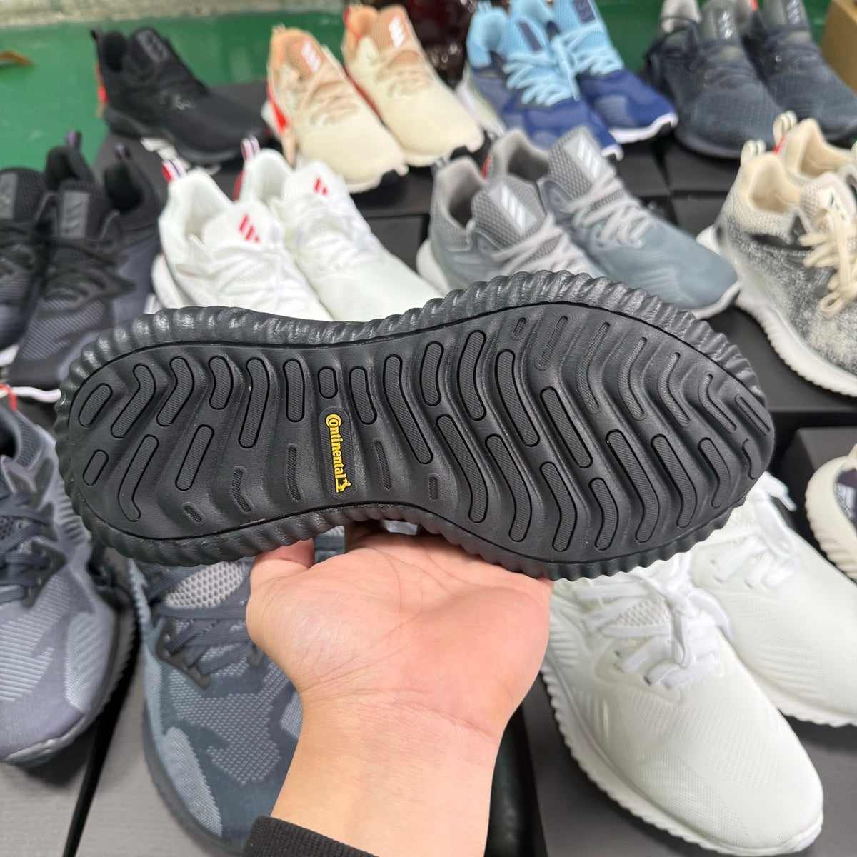 adidas Alphabounce AMSM Black Running-Style Sneakers