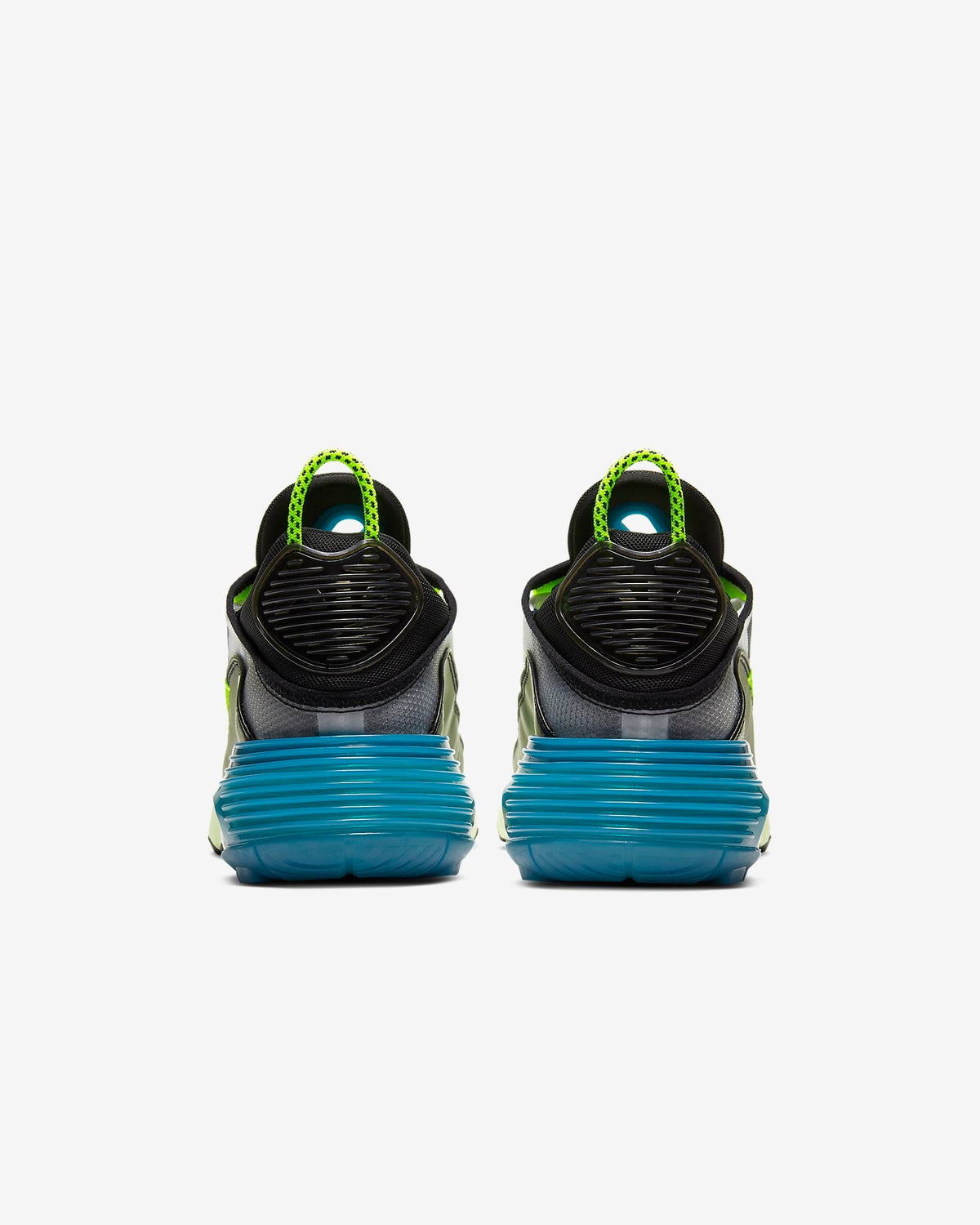 Nike Air Max 2090 Sneakers, Black, Volt and Blue, BV9977-101