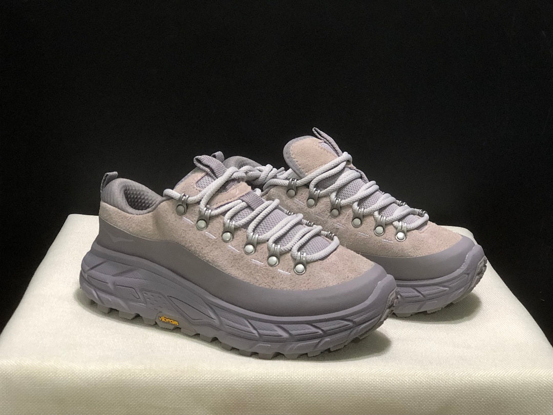 HOKA Tor Summit Low-Top Hiking Sneakers, Gray