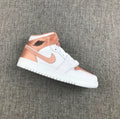 Jordan 1 Mid Rose Gold Silk Women's Sneakers 555112-190