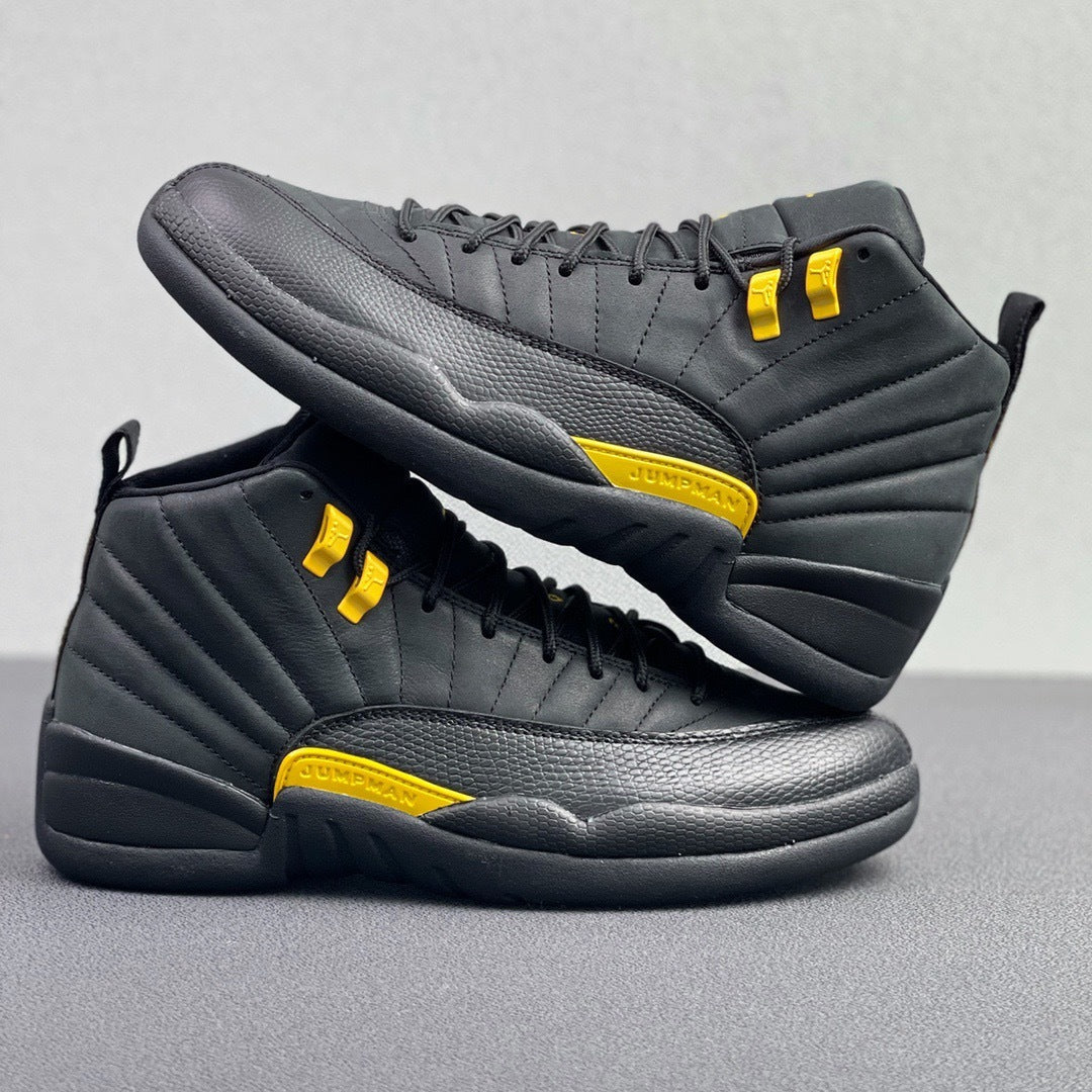 Air Jordan 12 Retro Black Taxi Sneakers CT8013-071