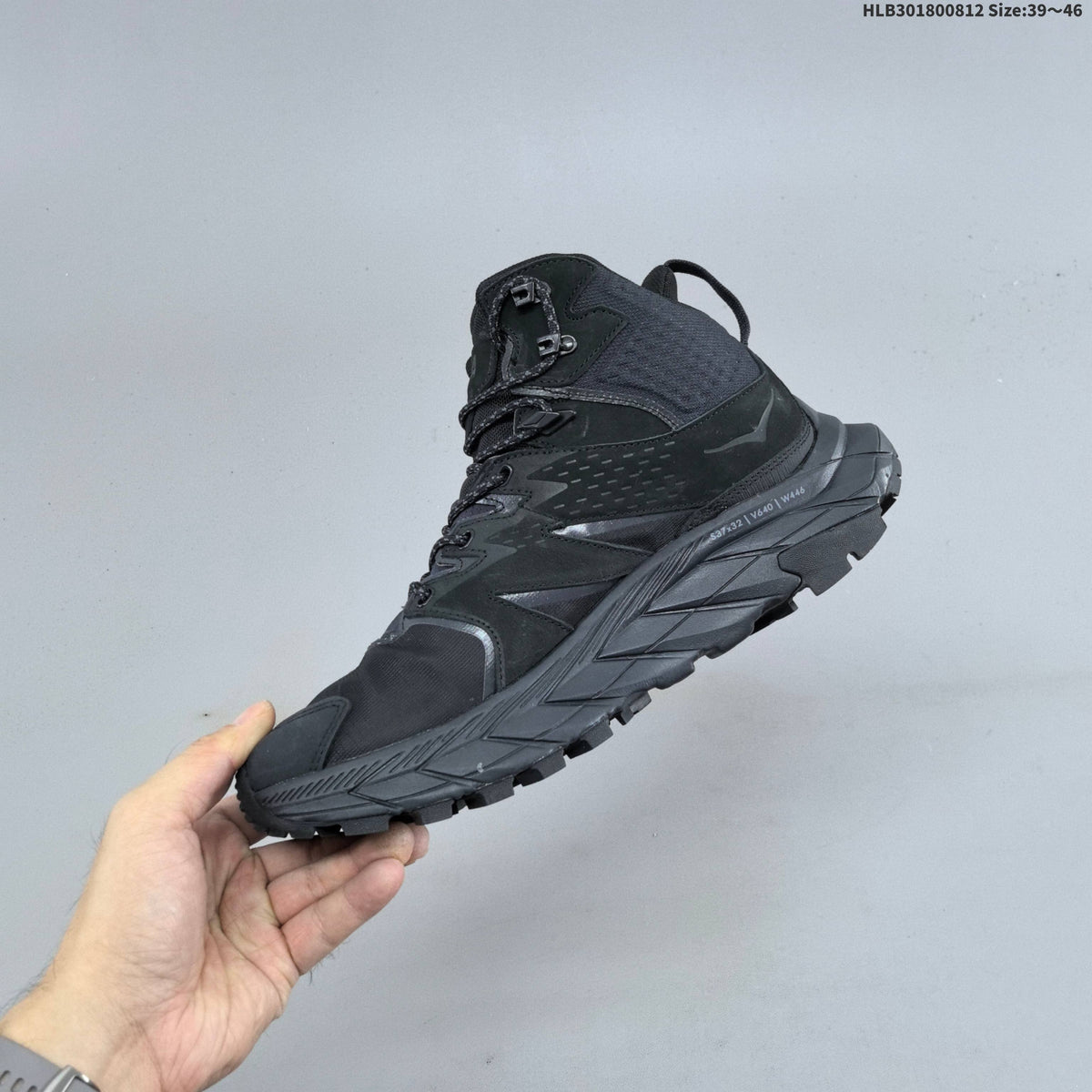 HOKA Kaha 2 GTX Mid Hiking Shoes - Black