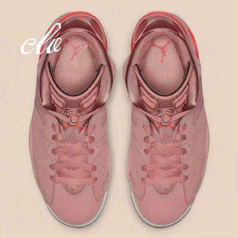 Jordan Air Jordan 6 Pink High-Top Sneakers