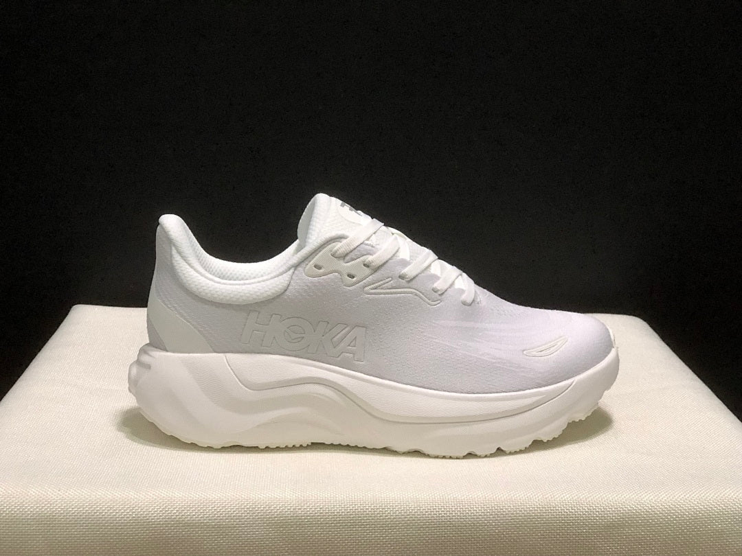 HOKA Arahi 8 White Running Sneakers